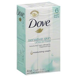 #9. Dove Bath Bar soap for Sensitive Skin
