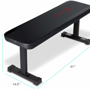 #1- Marcy Flat Utility 600 lbs Capacity Weight Bench