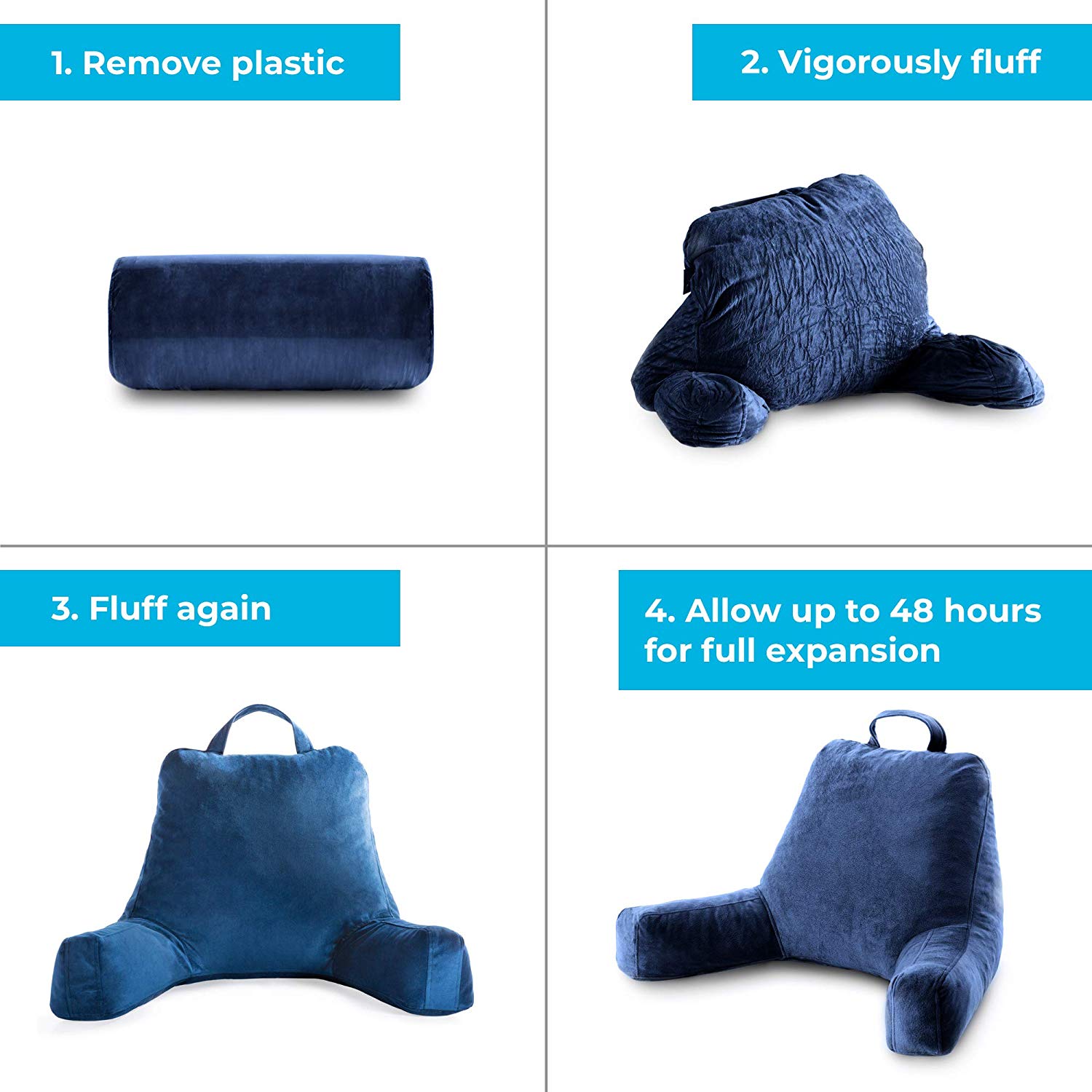 Top 10 Best Bed Rest Pillows in 2022 Reviews Home & Kitchen