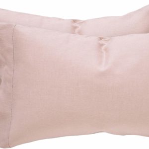 #10. Stone & Beam Belgian Flax Linen Pillowcase Set