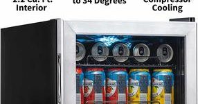 5. NewAir Beverage Cooler and Refrigerator