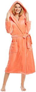 #6 M&M Mymoon Womens Hooded Fleece Robe