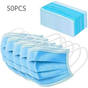 6. Notekd Disposable Surgical Masks, 3-Layer, Disposable