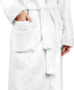 #7- Deluxe Women Fleece Robe