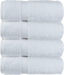 #8- Luxury White Bath Towels Large