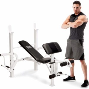 #8- Marcy Diamond Elite Classic Multipurpose Workout Lifting Weight Bench