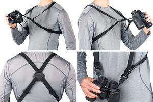 8 Think Ergo Binocular Harness Strap - Quick Release, Universal, One Size Fits All Bino Sling Strap