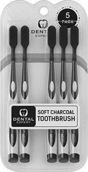 1. Dental Expert Charcoal toothbrush