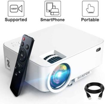 10. HomPow Mini Projectors