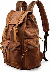 2. GEARONIC TM Men 21L Vintage Canvas