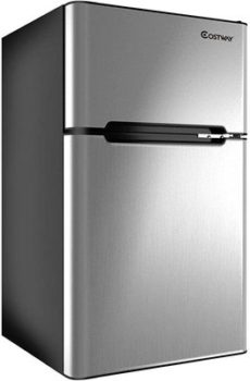 8. COSTWAY Mini Freezer