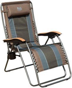 timber ridge folding chair with side table