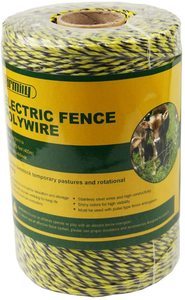 #3. Farmily Portable Electric Polywire fence 1312 Feet 400 Meter