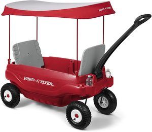 7. Radio Flyer Deluxe All-Terrain Family Wagon Ride On7. Radio Flyer Deluxe All-Terrain Family Wagon Ride On