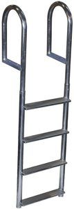 #9. Dock Edge Welded Wide Step 4-Step Aluminum Dock Ladder…