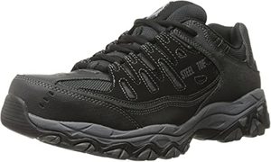 9. Skechers for Work 77055 Cankton Athletic Steel Toe work sneaker