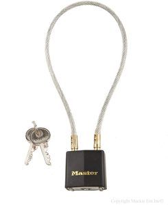 1. Motorcycle Helmet Lock by Master Lock #99