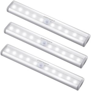 2. URPOWER Motion Sensor Light, 10 LED Bulbs