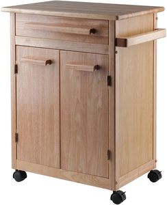 2. Winsome Wood Single Drawer Kitchen Cabinet(1)