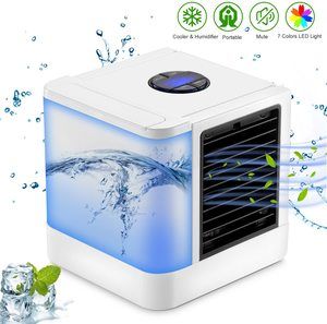 6. Sendowtek Personal Air Conditioner, 3-in-1 Mini Desktop Fan