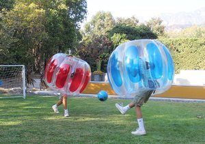 #6. Sportspower Kids Thunder Inflatable Bubble Soccer Suits