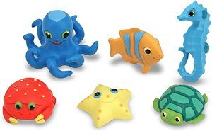 #7 Melissa & Doug Seaside Sidekicks Creatures Sea Set