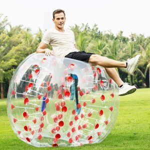 #8. ANCHEER Inflatable Giant Bumper Bubble Ball 4ft ft 