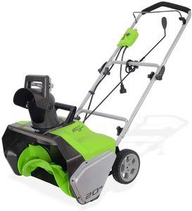 #9 Greenworks 20-Inch Snow Thrower