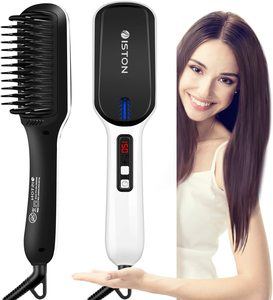 2. Ionic Hair straightening Brush, BeardHair Straightener