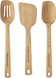 5. Calphalon 3-pc. Solid Wood Spoon & Turner Set