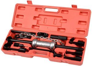 5. Super buy Dent Puller w Slide Hammer Tool Kit, 13 pcs