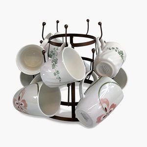 6. Sorbus Mug Holder Tree Organizer