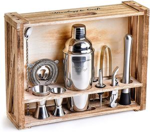 8. Mixology Bartender Kit 11-Piece Bar Tool Set