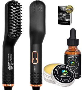 8. UPGRADED 3 in 1 Beard Straightening Comb