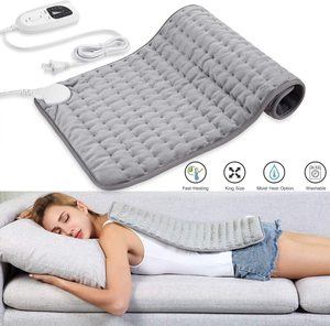 9. Dekugaa Electric Heating Pad for Moist & Dry Heat