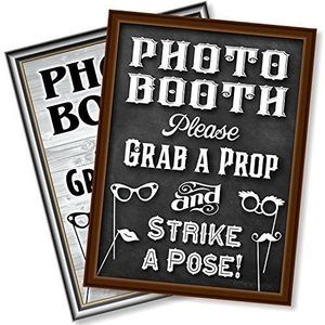 4. Bigtime Signs Photo Booth Props Sign