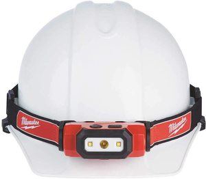 4. Milwaukee 2111-21 LED Rechargeable Hard Hat Headlamp