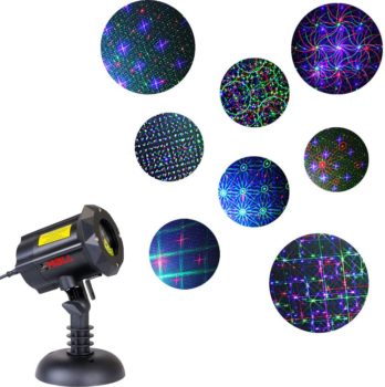 #7. LedMall Outdoor Laser 8 Patterns