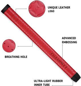 # 8. Champkey Breathable Leather Golf Putter Grip