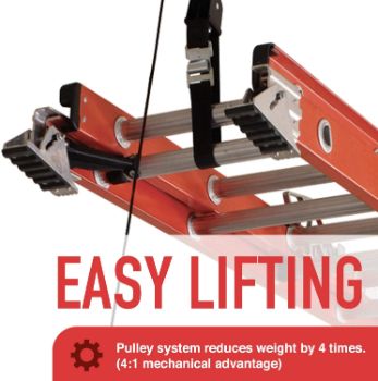 1. Racor - LDL-1B, Ceiling Ladder Storage Lift