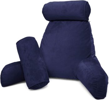 #10. Bed Rest Reading Pillow with Arms