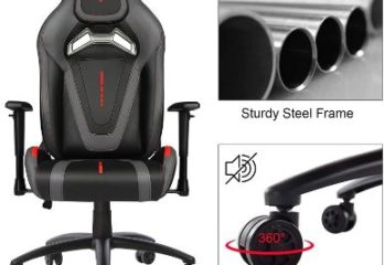 10. Furious Gaming Chair Racing Style Swivel Computer Chair