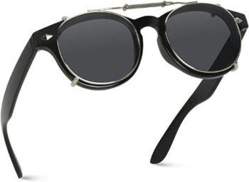 #10. WearMe Pro Clip on Retro Sunglasses