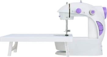 #3. Varmax Mini Sewing Machine with Extension Table
