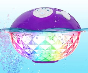 4. Portable Bluetooth Speakers, Colorful Lights Show