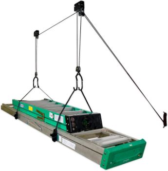 5. StoreYourBoard Ladder Ceiling Storage Hoist