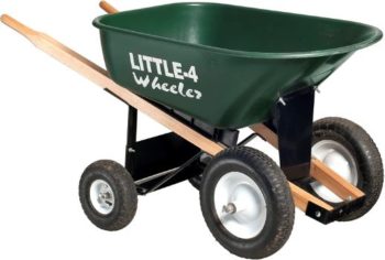 6. Big 4 Wheeler Heavy-Duty Wheelbarrow