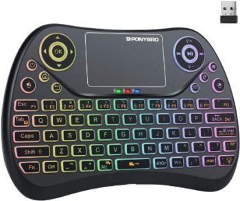 6. PONYBRO Mini Wireless Keyboard
