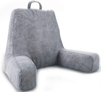 #7. Large Plush Reading Pillow