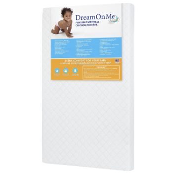 #9. Dream On Me Portable Mattress